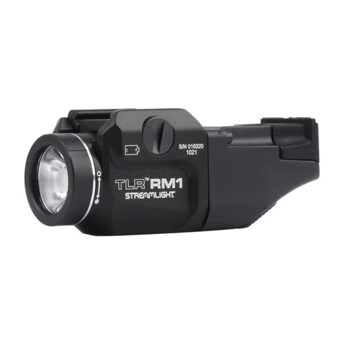 Streamlight - Latarka taktyczna LED na broń TLR RM 1 - 500 lumenów - Picatinny - Czarna - L-69441 - Latarki LED