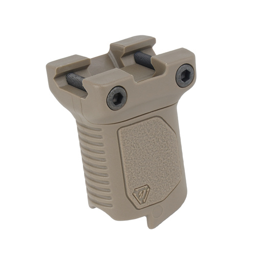 Strike Industries - Chwyt Picatinny Angled Vertical Grip - Short - FDE - SI-AR-CMAG-RAIL-S-FDE - Chwyty przednie