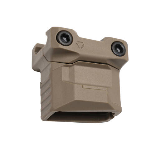 Strike Industries - Chwyt przedni Strike Stacked Angled CMS - Picatinny - FDE - SI-AR-CMS-PSAF-FDE - Chwyty przednie