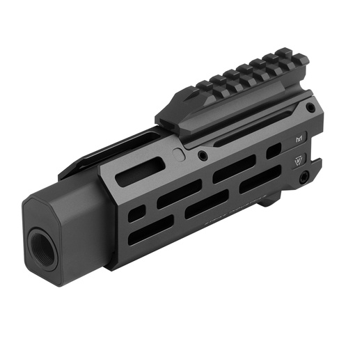 Strike Industries - Łoże M-LOK do CZ Scorpion EVO Strike 6” Handguard - Czarne - SI-CEVO-HG-6-BK - Pozostałe łoża i czółenka