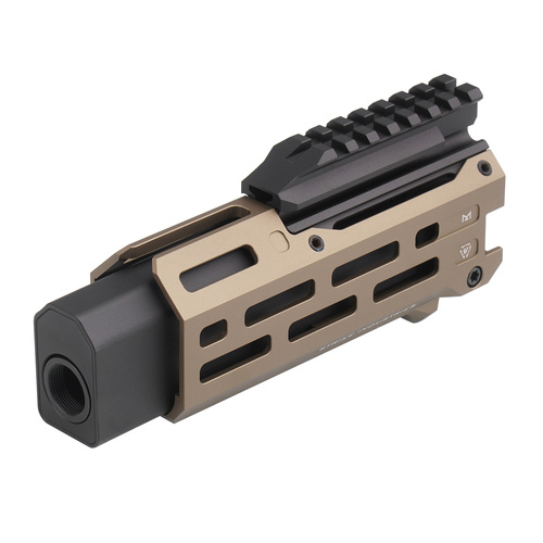 Strike Industries - Łoże M-LOK do CZ Scorpion EVO Strike 6" Handguard - FDE - SI-CEVO-HG-6-FDE - Pozostałe łoża i czółenka