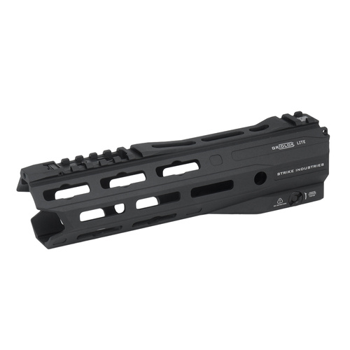 Strike Industries - Łoże aluminowe Gridlok LITE 8,5" - AR-15 - Czarne - SI-GRIDLOK-LITE-8.5-BK - Łoża do karabinków AR