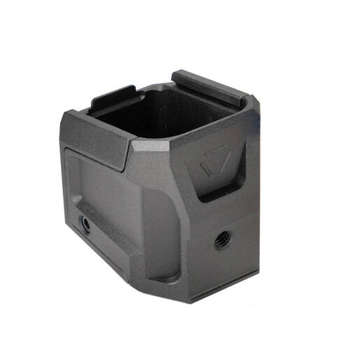 Strike Industries - Stopka magazynka EMP do SIG SAUER P320 - Aluminium - Czarna - SI-EMP-AL-P320-BK - Stopki magazynka