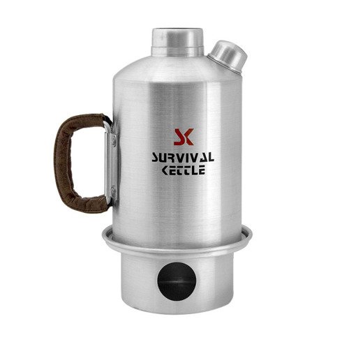 Survival Kettle - Czajnik turystyczny Silver - 1,2 l - Naczynia turystyczne