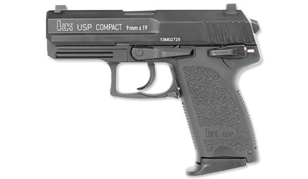 Umarex / KWA - Replika pistoletu Heckler & Koch USP Compact - GBB - 2.5682 - Pistolety ASG Green Gas