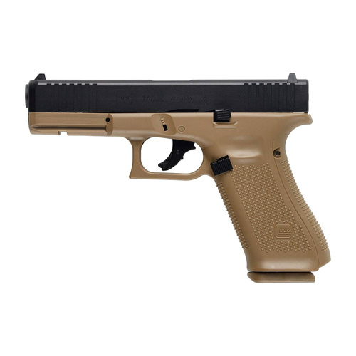 Umarex - Pistolet RAM na kule gumowe Glock Gen 5 T4E kal .43 - Czarny/FDE - 211.00.04 - Broń na kule gumowe