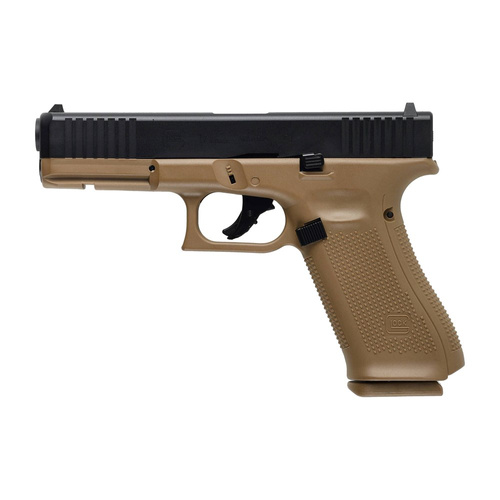 Umarex - Pistolet RAM na kule gumowe Glock Gen 5 T4E kal .43 - Czarny/FDE - 211.00.06 - Broń na kule gumowe