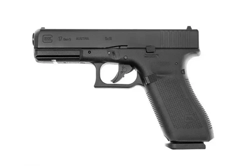 Umarex - Replika ASG pistoletu GBB Glock 17 - Czarna - UMA-02-027683 - Pistolety ASG Green Gas