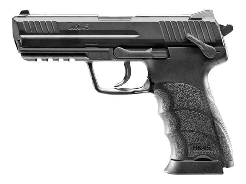Umarex - Replika pistoletu Heckler & Koch HK45 - CO2 - Czarny - 2.5978 - Pistolety ASG CO2