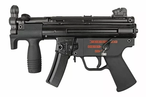 WE - Replika ASG GBB pistoletu maszynowego MP5K Apache-SMG - Czarna - WET-02-007134 - Pistolety ASG Green Gas