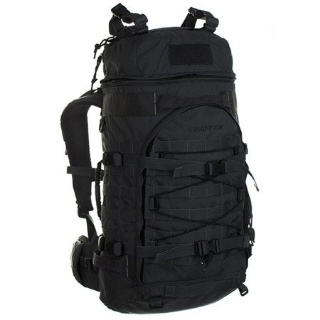 WISPORT - Plecak wojskowy Crafter - 55L - Czarny - Trzydniowe (41-60 l)