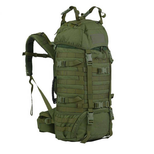 WISPORT - Plecak wojskowy Raccoon - 45L - Olive Green - Trzydniowe (41-60 l)