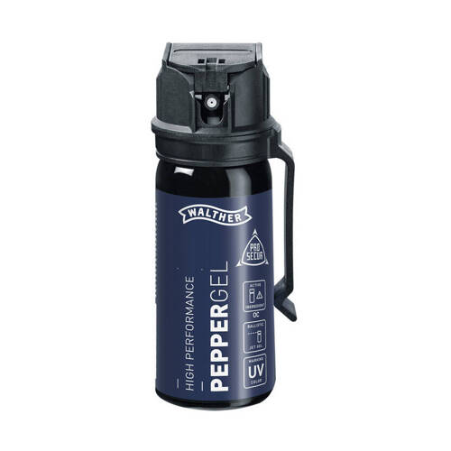 Walther - Gaz pieprzowy Pro Secur - 10% OC - Strumień - 50 ml - 2.2022 - Gaz pieprzowy żel