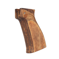 FTCS - Пістолетна рукоятка для карабінів АК - дерев'яна - заокруглена - коричнева - Nr. 22