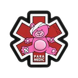 M-Tac - Нашивка для медичного ведмедика - 3D ПВХ - білий/червоний - 51348343