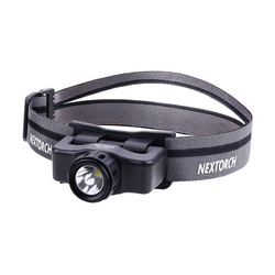 NEXTorch - Світлодіодний налобний ліхтар Max Star LED - 1200 лм - чорний - MAX STAR
