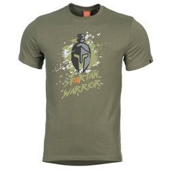 Pentagon - Футболка Ageron - Spartan Warrior - Зелений OD - K09012-SW-06