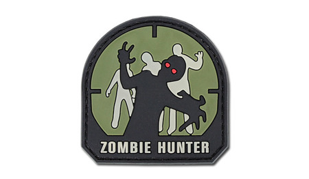 4TAC - Naszywka 3D - Zombie Hunter - Нашивки PVC 3D