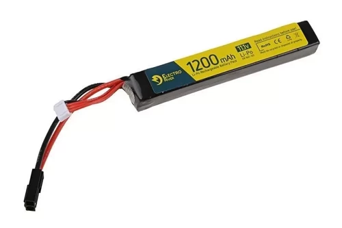 Electro River - LiPo акумулятор - 11,1V - 1200 mAh - 15/30C - ELR-06-008298 -  Акумулятори LiPo 11,1 V