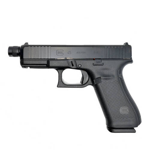 Glock - Пістолет G45 MOS FS Tactical Gen 5 - 9x19 мм - Набій - M13.5 - Чорний - Короткоствольна зброя