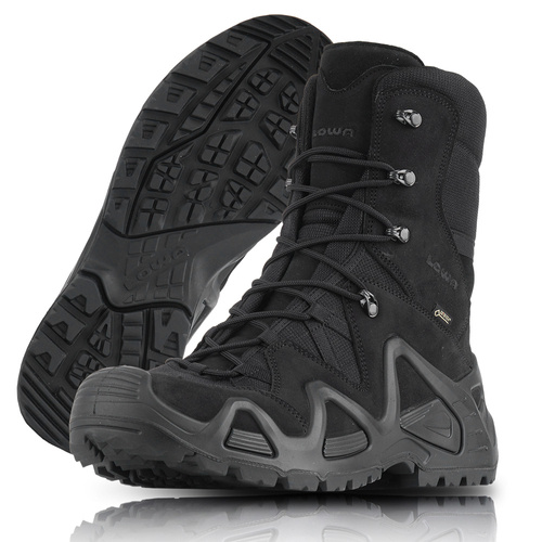 LOWA - Тактичні черевики ZEPHYR GTX® HI TF - Чорний - 310532 0999 - Взуття Lowa