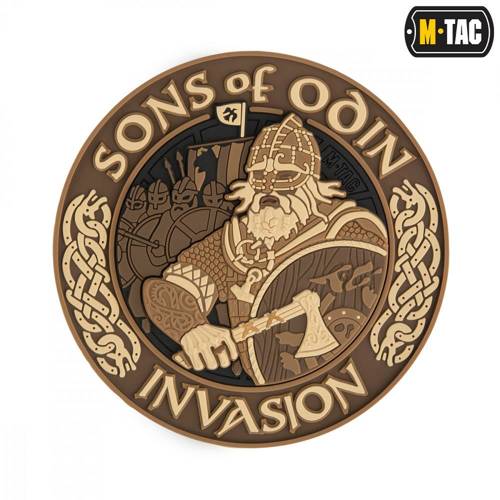 M-Tac -  3D PVC нашивка Sons of Odin - Coyote - 51137005 - Нашивки PVC 3D