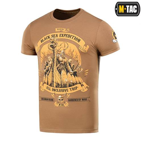 M-Tac - Чоловіча футболка Black Sea Expedition - Coyote Brown - 80025017 - T-shirt