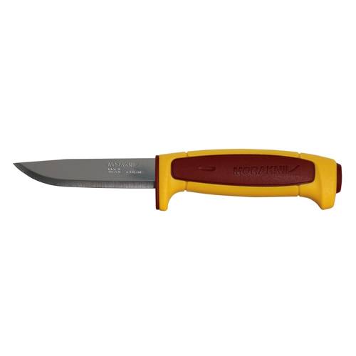 Morakniv - Ніж для виживання Basic 546 LE 2023 - Sandvik 12C27 - жовтий/червоний - 14148 - Ножі з фіксованим лезом