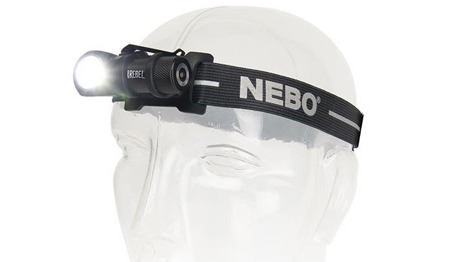 NEBO - Ліхтар акумуляторний налобний/кутовий Rebel - 600 лм - NB6691 - Ліхтарики LED