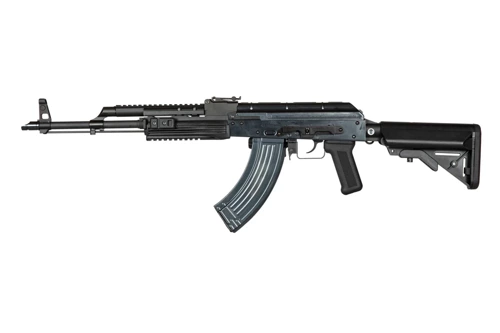 WE - Репліка карабіна AKM PMC WE-R015 - газовий відбійник - відкритий затвор - сталь - чорний - WET-02-002323 - WET-02-002323 - Репліки карабінів газові