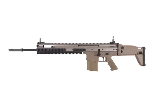 WE - Карабін-репліка карабіна AEG SCAR-H MK20 MOD 0 SSR - Tan - WET-01-005928 - Репліки карабінів електричні