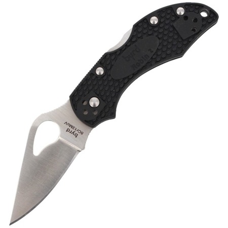 Складаний ніж Spyderco - Byrd Robin™ 2 FRN Black - BY10PBK2 - Ножі зі складаним лезом