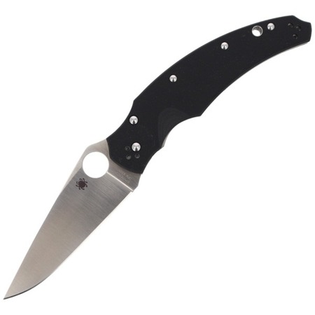 Складаний ніж Spyderco - Opus Black G-10 Plain - C218GP - Ножі зі складаним лезом