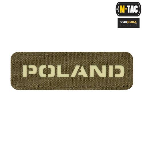 Пластир M-Tac - Польща - флуоресцентний - Ranger Green - 51003223 - Прапори
